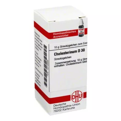 DHU Cholesterinum D 30 globulí, 10 g