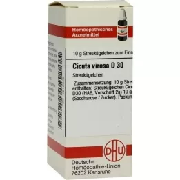 CICUTA VIROSA D 30 globulí, 10 g