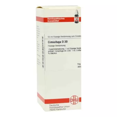CIMICIFUGA D 30 Ředění, 50 ml