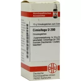 CIMICIFUGA D 200 globulí, 10 g