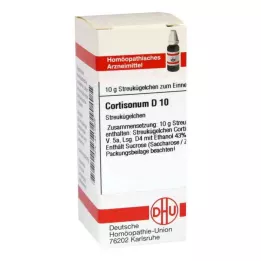 CORTISONUM D 10 globulí, 10 g