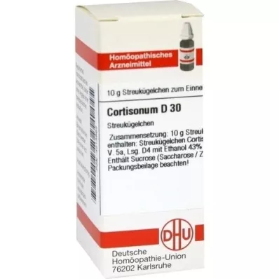 CORTISONUM D 30 globulí, 10 g