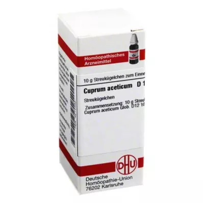 DHU Cuprum aceticum D 12 kuliček, 10 g
