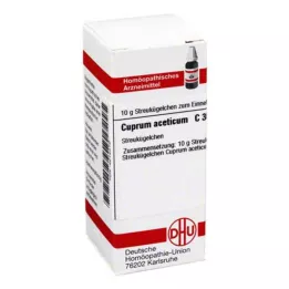 CUPRUM ACETICUM C 30 globulí, 10 g
