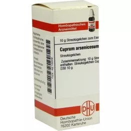 CUPRUM ARSENICOSUM D 30 globulí, 10 g