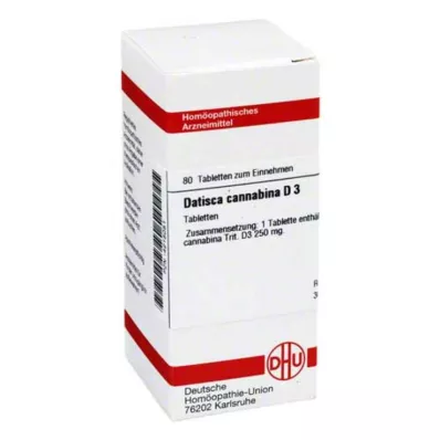 DATISCA cannabina D 3 tablety, 80 ks
