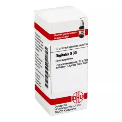 DIGITALIS D 30 globulí, 10 g