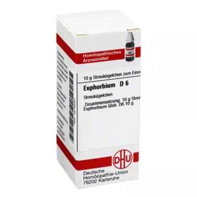 DHU Euphorbium D 6 globule, 10 g