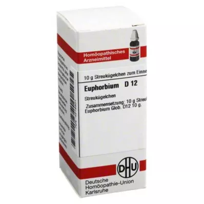 DHU Euphorbium D 12 globule, 10 g