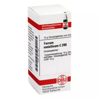 DHU Ferrum metallicum C 200 globule, 10 g