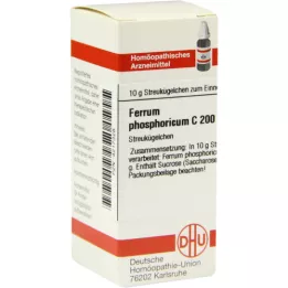 FERRUM PHOSPHORICUM C 200 globulí, 10 g