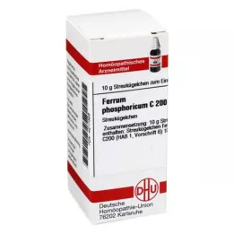 FERRUM PHOSPHORICUM C 200 globulí, 10 g
