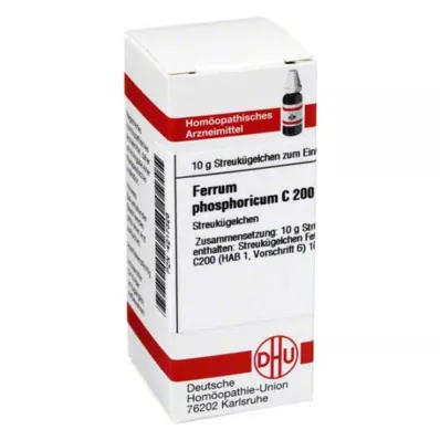 FERRUM PHOSPHORICUM C 200 globulí, 10 g