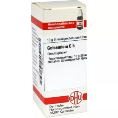 GELSEMIUM C 5 globulí, 10 g