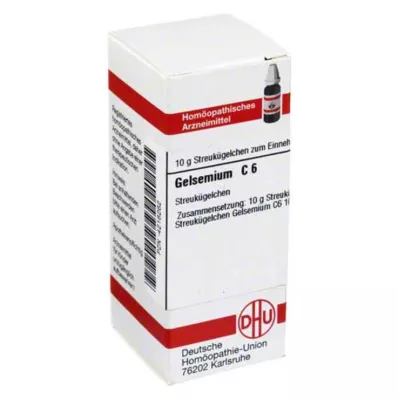 GELSEMIUM C 6 globulí, 10 g GELSEMIUM C 6 globulí, 10 g