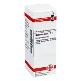 GENTIANA LUTEA D 1 Ředění, 20 ml