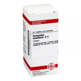 GERMANIUM METALLICUM D 6 tablet, 80 ks