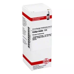 GINKGO BILOBA D 6 Ředění, 20 ml
