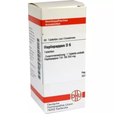 HAPLOPAPPUS D 6 tablet, 80 ks