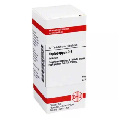 HAPLOPAPPUS D 6 tablet, 80 ks