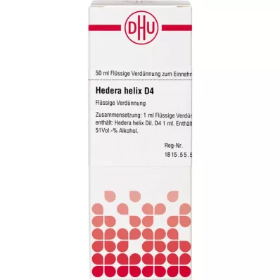 HEDERA HELIX D 4 Ředění, 50 ml