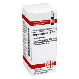 HEPAR SULFURIS C 12 globulí, 10 g