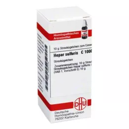 HEPAR SULFURIS C 1000 globulí, 10 g