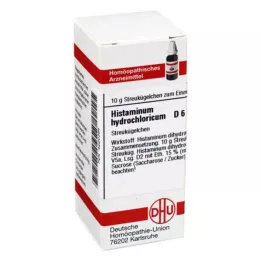 HISTAMINUM hydrochloricum D 6 globulí, 10 g