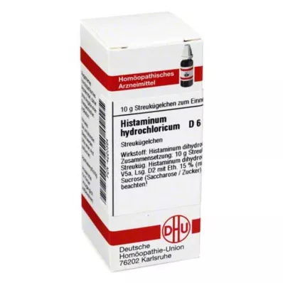 HISTAMINUM hydrochloricum D 6 globulí, 10 g