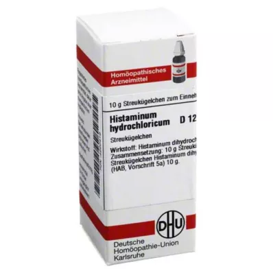 HISTAMINUM hydrochloricum D 12 globulí, 10 g