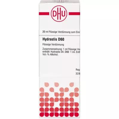 HYDRASTIS D 60 Ředění, 20 ml