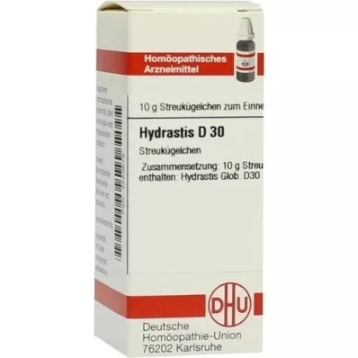 HYDRASTIS D 30 globule, 10 g