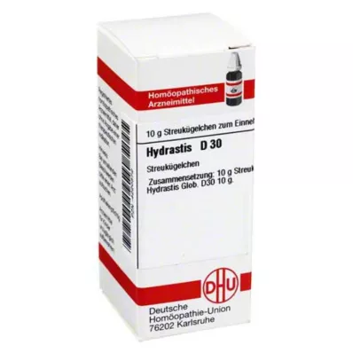 HYDRASTIS D 30 globule, 10 g