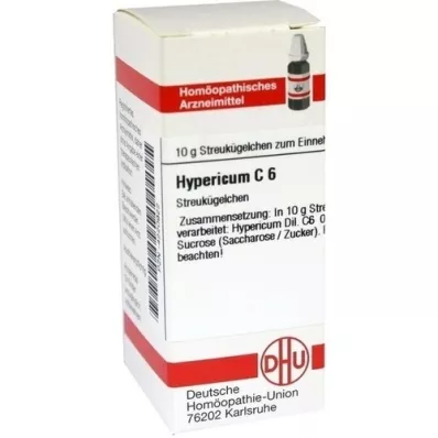 HYPERICUM C 6 globulí, 10 g