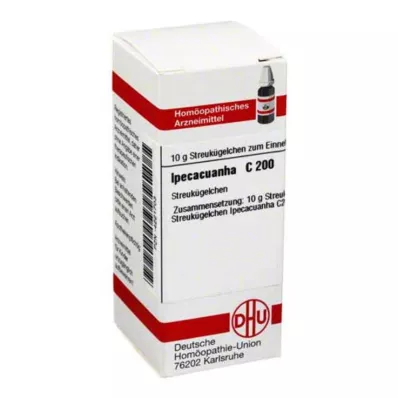 IPECACUANHA C 200 globulí, 10 g