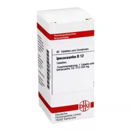IPECACUANHA D 12 tablet, 80 ks