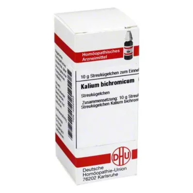 KALIUM BICHROMICUM C6 globule, 10 g KALIUM BICHROMICUM C6 globule, 10 g