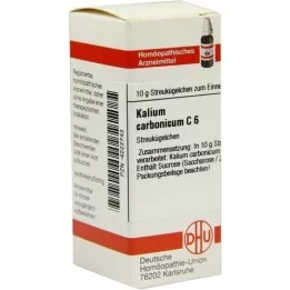 KALIUM CARBONICUM C 6 globulí, 10 g