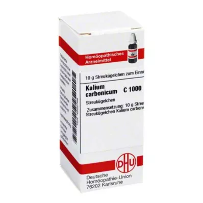 KALIUM CARBONICUM C 1000 globulí, 10 g