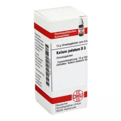 KALIUM JODATUM D 3 kuličky, 10 g KALIUM JODATUM D 3 kuličky, 10 g