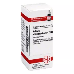 KALIUM PHOSPHORICUM C 200 globulí, 10 g