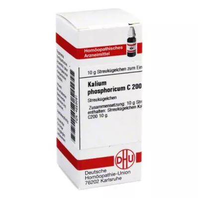 KALIUM PHOSPHORICUM C 200 globulí, 10 g
