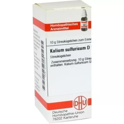 KALIUM SULFURICUM D 12 globulí, 10 g
