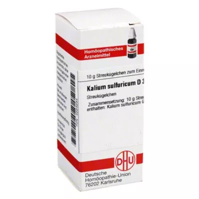 KALIUM SULFURICUM D 30 globulí, 10 g