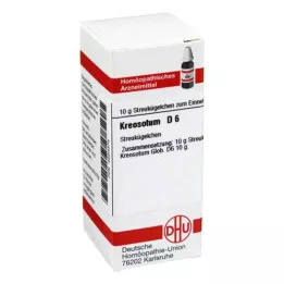 KREOSOTUM D 6 globulí, 10 g