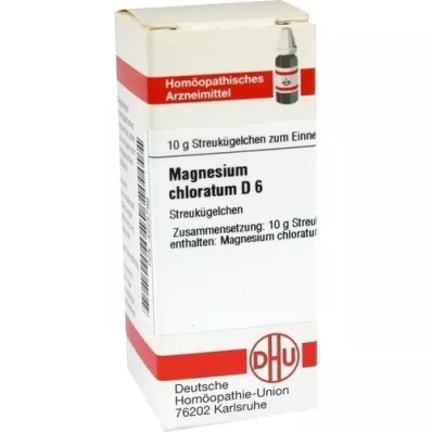 MAGNESIUM CHLORATUM D 6 globulí, 10 g