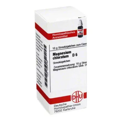 MAGNESIUM CHLORATUM D 6 globulí, 10 g