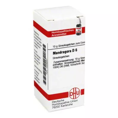 MANDRAGORA D 6 globulí, 10 g