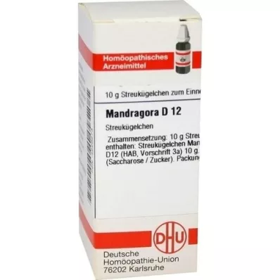 MANDRAGORA D 12 globulí, 10 g
