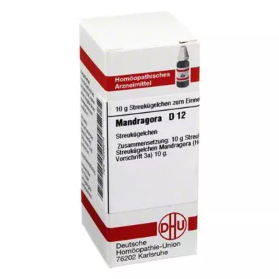 MANDRAGORA D 12 globulí, 10 g